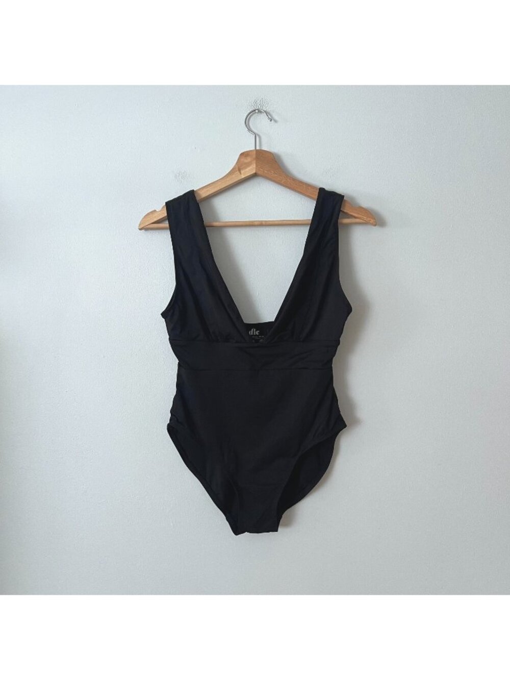 Andie Swim The Mykonos Black One-Piece Swimsuit Women's Size Small
